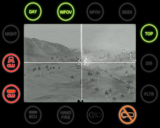 Tầm ngắm và bảng điều khiển của FGM-148 Javelin.